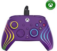 Turtle Beach Afterglow Wave Purple Wired RGB Gaming Controller Mappable Buttons