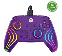 Turtle Beach Afterglow Wave Controller Purple Wired RGB Gaming Controller - Licensed for Xbox Series X or S, Xbox One and Windows - Mappable Buttons, Hall-Effect Hair Triggers, Audio Controls