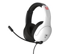 Turtle Beach Airlite Fit Black and White Wired Gaming Headset with Flip-to-Mute Mic, Over-Ear Premium Comfort and 40mm Speakers. Officially Licensed for Nintendo Switch