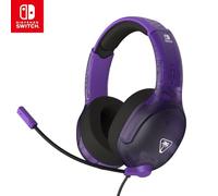 Turtle Beach Airlite Fit Ghost Purple Wired Gaming Headset Officially Licensed for Nintendo Switch, Nintendo Switch Lite, and Nintendo Switch OLED - Flip-to-Mute Mic, Over-Ear Premium Comfort
