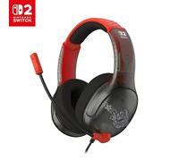 Turtle Beach Airlite Fit Mario Star Wired Gaming Headset Officially Licensed for Nintendo Switch 2 and Nintendo Switch, and Nintendo Switch OLED - Flip-to-Mute Mic, Over-Ear Premium Comfort