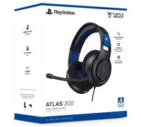 Turtle Beach Atlas 200 Black Wired Gaming Headset for PS5 and PS4 - officially licensed for PlayStation