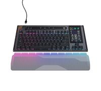 Turtle Beach Command Series KB7 TKL Wired Hall-Effect PC Gaming Keyboard | Black, Touchscreen Command Display, Low-Profile Hall-Effect Switches, Double Shot PBT Keycaps, True 8K Polling, Per Key RGB