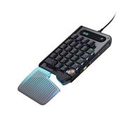 Turtle Beach Command Series KP7 Gaming Keypad - Compact Design, Rapid Trigger, Hall-Effect Switches, Programmable Wheel, 8K Polling, Double Shot PBT Keycaps, RGB Lighting for FPS, MOBA Precision