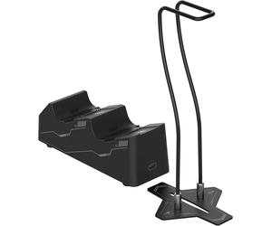 Turtle Beach Fuel Dual Xbox Controller Batteries, Charge Station & Headset Stand