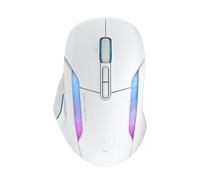 TURTLE BEACH Kone II Air - Wireless Ergonomic RGB Gaming Mouse, 350-Hr Battery, 26K DPI Optical Sensor, 100M Click Optical Switches, 21 Customizable Inputs, 4D Free-Spin Scroll Wheel - Arctic White