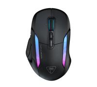 Turtle Beach Kone II Air Ash Black - Wireless Ergonomic RGB Gaming Mouse, 350-Hr Battery, 26K DPI Optical Sensor, 100M Click Optical Switches, 21 Customizable Inputs, 4D Free-Spin Scroll Wheel
