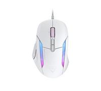 TURTLE BEACH Kone II - Wired Ergonomic RGB Gaming Mouse, 26K DPI Optical Sensor, 100M Click Life Optical Switches, 23 Customizable Inputs, 4D Scroll Wheel, Pure PTFE glides - Arctic White