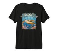 Turtle Beach Laniakea Beach Oahu Wild Hawaiian Sea Turtles Premium T-Shirt