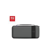 Turtle Beach PlayTrek Charcoal Black Travel Case. Officially licensed for Nintendo Switch 2