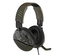 Turtle Beach Recon 70 Camo Green Wired Multiplatform Gaming Headset for PS5 PS4 Xbox Series X or S Xbox One and Mobile with 3.5mm Wired Connection Flip-to-Mute Mic 40mm Speakers