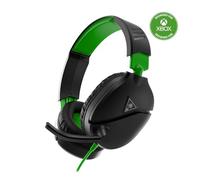 Turtle Beach Recon 70 Wired Multiplatform Gaming Headset for XBOX, PC, PS5 | Black Green XBOX Series X|S, XBOX One, PlayStation, PS4, Mobile, Flip-to-Mute Mic, 40mm Speakers, Lightweight, Soft Earpads