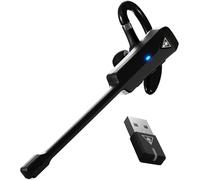 Turtle Beach Recon Air Wireless Gaming Chat Communicator for PS5, PS4, iOS, Android, Windows 10 & 11 PCs, & Bluetooth Mobile Devices with Noise - Cancelling Mic - Black