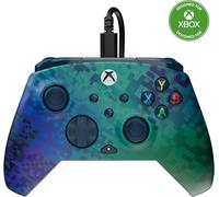 Turtle Beach Rematch Advanced Glitch Green Wired Gaming Controller for Xbox and PC - Officially Licensed by Xbox, Remappable Buttons, Hall-Effect Hair Triggers, Audio Controls, 8ft Cable