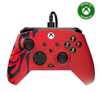 Turtle Beach Rematch Advanced Spirit Red Wired Gaming Controller for Xbox and PC - Officially Licensed by Xbox, Remappable Buttons, Hall-Effect Hair Triggers, Audio Controls, 8ft Cable
