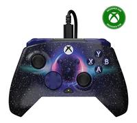 Turtle Beach Rematch Advanced Dark Cosmos Wired Gaming Controller for Xbox and PC - Lenticular, Multi-Design, Remappable Buttons, Hall-Effect Hair Triggers, 8ft Cable, Officially Licensed by Xbox