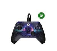 Turtle Beach Rematch Advanced Dark Cosmos Wired Gaming Controller for Xbox and PC - Lenticular, Multi-Design, Remappable Buttons, Hall-Effect Hair Triggers, 8ft Cable, Officially Licensed by Xbox