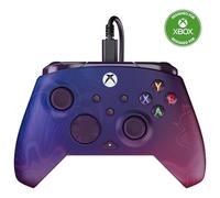 Turtle Beach Rematch Advanced Wired Gaming Controller for XBOX & PC | Purple Fade, XBOX Series X|S, XBOX One, PC, 2 Remappable Buttons, Hall-Effect Triggers, Audio Controls, Mic Mute, Ergonomic