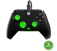 Turtle Beach Rematch Core Black/Green Wired Gaming Controller - Licensed for Xbox Series X and S, Xbox One and Windows PCs - Audio Controls, Rumble Motors and Impulse Triggers, 8ft Cable