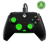Turtle Beach Rematch Core Black/Green Wired Gaming Controller - Licensed for Xbox Series X and S, Xbox One and Windows PCs - Audio Controls, Rumble Motors and Impulse Triggers, 8ft Cable