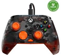 Turtle Beach Rematch Core Ghost Black Camo/Orange Wired Gaming Controller - Licensed for Xbox Series X and S, Xbox One and Windows PCs - Audio Controls, Rumble Motors and Impulse Triggers, 8ft Cable