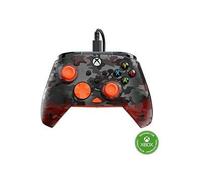 Turtle Beach Rematch Core Ghost Black Camo/Orange Wired Gaming Controller - Licensed for Xbox Series X and S, Xbox One and Windows PCs - Audio Controls, Rumble Motors and Impulse Triggers, 8ft Cable