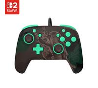 Turtle Beach Rematch Wired Controller: Legend of Zelda, Nintendo Switch 2 | Nintendo Switch 2, Lite, OLED, Hall-Effect Thumbsticks, 2 Mappable Buttons, Glows-in-the-Dark, C-Button, The Legend of Zelda