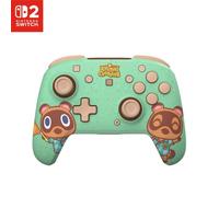 Turtle Beach Rematch Wireless Controller for Nintendo Switch 2 | Animal Crossing: Timmy & Tommy - TMR Thumbsticks, Rechargeable 40-Hr Battery, 2 Mappable Buttons, Motion Control