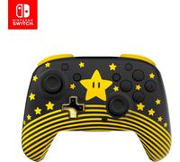 Turtle Beach Rematch Wireless Controller: Super Mario Star - Nintendo Switch, Switch Lite, Switch OLED - Glows in Dark - Rechargeable Battery - Officially Licensed by Nintendo