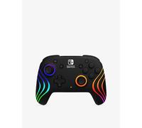 PDP Nintendo Switch Afterglow Wave- Wireless- Black