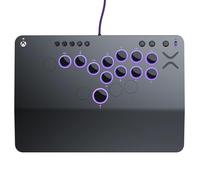 Turtle Beach Victrix Pro KO Leverless Esports All Button Fight Stick, XBOX | Grey, XBOX Series X|S, XBOX One, Windows PC, Tournament Arcade Controller, 16 Cherry Switches, Slim Design, RGB Lighting