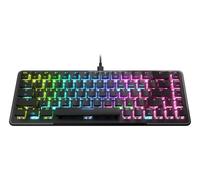 Turtle Beach Vulcan II Mini - 65% Optical Mechanical Gaming Keyboard with Customizable RGB Lighting, Key Duplicator Technology, Aluminium Plate, Black