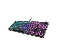 Turtle Beach Vulcan TKL Titanium Switch Mechanical Gaming Keyboard with AIMO RGB Lighting and Anodized Aluminium Cover Plate