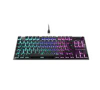 Turtle Beach Vulcan TKL Titanium Switch Mechanical Gaming Keyboard with AIMO RGB Lighting and Anodized Aluminium Cover Plate