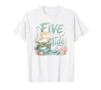 Turtle Birthday Fifth By The Tide T-Shirt