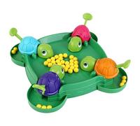 Turtle Board Game - Durable High Material, Grab The Bean Ball Game Device, Versatile Sensory Development Component | Premium Quality Multiplayer Competition Gear For Preschool Play