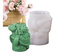 Turtle Candle Mold - Scented Wax Mold, Clay Resin Form, Craft Soap Shape | Handmade Animal Decor Plaster Mould, 3D Casting Turtle Silicone Pattern Turtle Figurine, Candle, Soap, Clay, Resin Making Ki