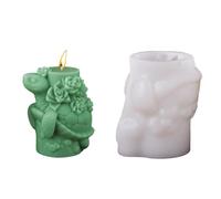 Turtle Candle Mold, Turtle Diffuser Stone Ornament Mould, Sturdy Resin Animal Molds 3D, Candle, Cake, Clay Making Moulds, for Home Decor, 2.95 x 3.9 x 2.76 inches