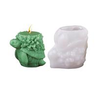 Turtle Candle Mold, Turtle Diffuser Stone Ornament Mould, Sturdy Resin Animal Molds 3D, Candle, Cake, Clay Making Moulds, for Home Decor, 2.95 x 3.9 x 2.76 inches