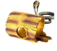 Turtle Cave - Tree Style Terrarium Hiding Shelter Reptile Habitat Climbing Ornament, Aquarium Basking Decorative Structure | Lucer Turtle