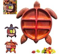 Turtle Charcuterie Platter,10.6inch Ocean Themed Cheese Bread Board,Novelty Serving Tray Board for Cheese Meats Fruit,Turtle Appetizer Serving Tray,Gifts for Seafood Lovers