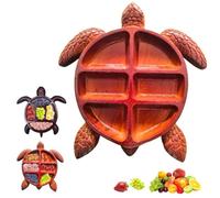 Turtle Charcuterie Platter, Ocean Themed Cheese Bread Board,Novelty Serving Tray Board for Cheese Meats Fruit, Animal Design Wood Serving Tray, Unique Birthday Gift