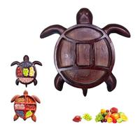 Turtle Charcuterie Platter, Ocean Themed Cheese Bread Board,Novelty Serving Tray Board for Cheese Meats Fruit, Animal Design Wood Serving Tray, Unique Birthday Gift