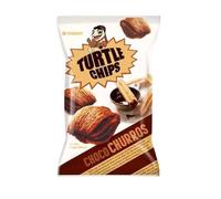 Turtle Chips Choco Churros, Chocolate and Cinnamon Flavour, 481g, Korean Snack