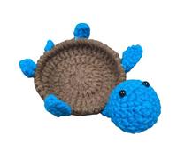 Turtle Coaster Set - Drink Mat for Table Protection | Silicone Non Slip with Cute Animal Design, Heat Resistant Beverage Holder for Cups Mugs Glasses Home Decor Cute Decorative Design 4x4in