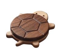 Turtle Coaster - Wood Coffee Table Drinks Mat Turtle Coaster for Cup - Heat Resistant Teacup Mat,Tabletop Protection for Bar Kitchen Table