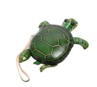 Turtle Coin Purse with Wrist Strap, Zip Around Pouch for Cards and Everyday Small Item Carry Use Turtle Coin Purse Zip Change Pouch Wrist Strap Card Organizer Compact Daily Carry Novelty Short