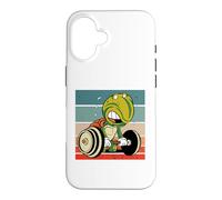 Turtle Deadlift Weight Lifting Gym Workout Struggle Is Real Case for iPhone 16