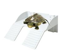 Turtle Dock | Non-Slip with Ramp Terrace,Large Turtle Dock Reptile Tank Accessories,for Reptile Bearded Dragon Tortoise Terrapin Lizard Frog Aquatic Pets Climbing Feeding