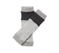 Turtle Doves 100% Recycled Cashmere Ankle Warmers (Grey Mix)